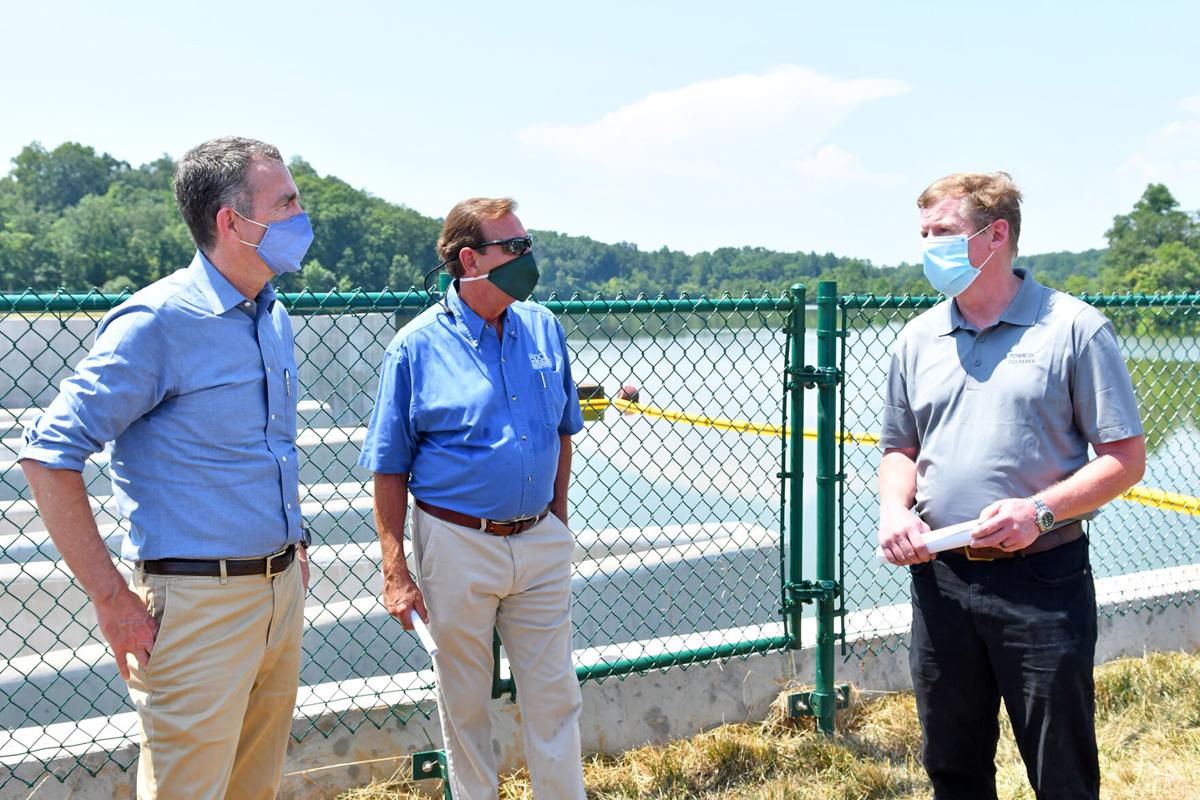 Gov. Northam visits Lake Pelham
