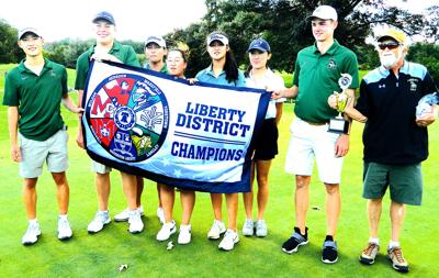 Langley golf team district champs