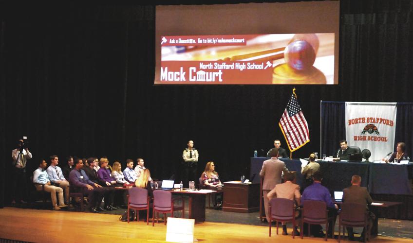 North Stafford mock court tackles reallife cases News