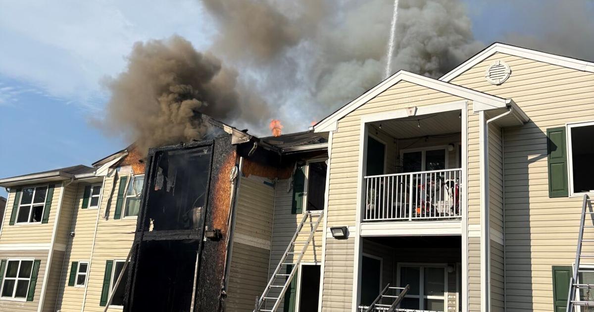 Heroic Firefighters Face Intense Blaze in Woodbridge Apartment Complex