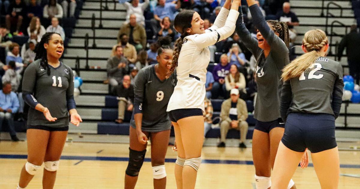 Colgan volleyball returns to state final by taking control at the right ...