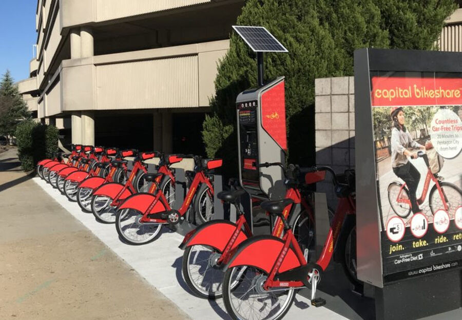 Capital store bikeshare station