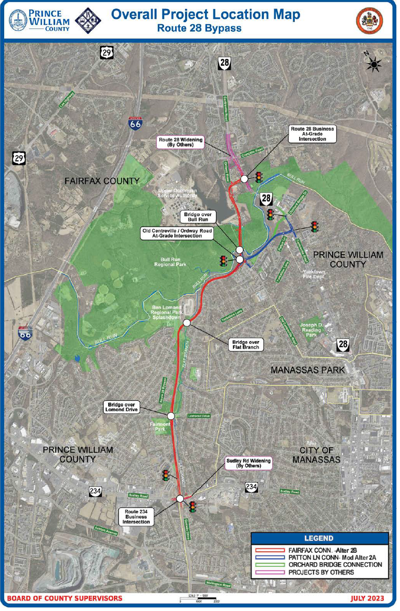 Prince William supervisors consider new Route 28 bypass design in ...
