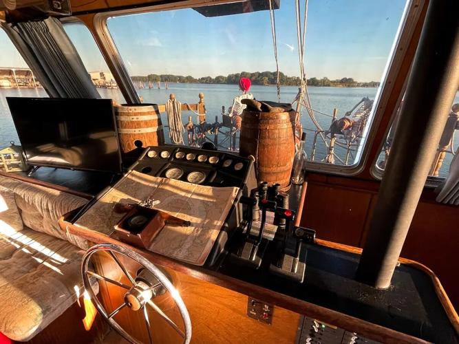 For rent Pirate ship on the Potomac River now an Airbnb Headlines
