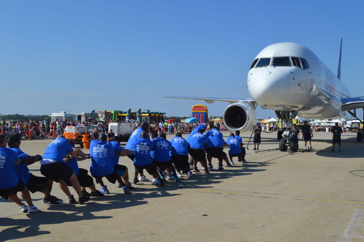 Dulles Day Plane Pull Garners Record Donations Loudoun