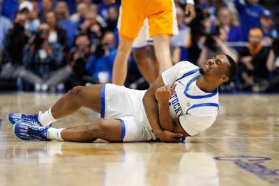 Kentucky G Lamont Butler leaves game vs. Tennessee with injury | | insidenova.com