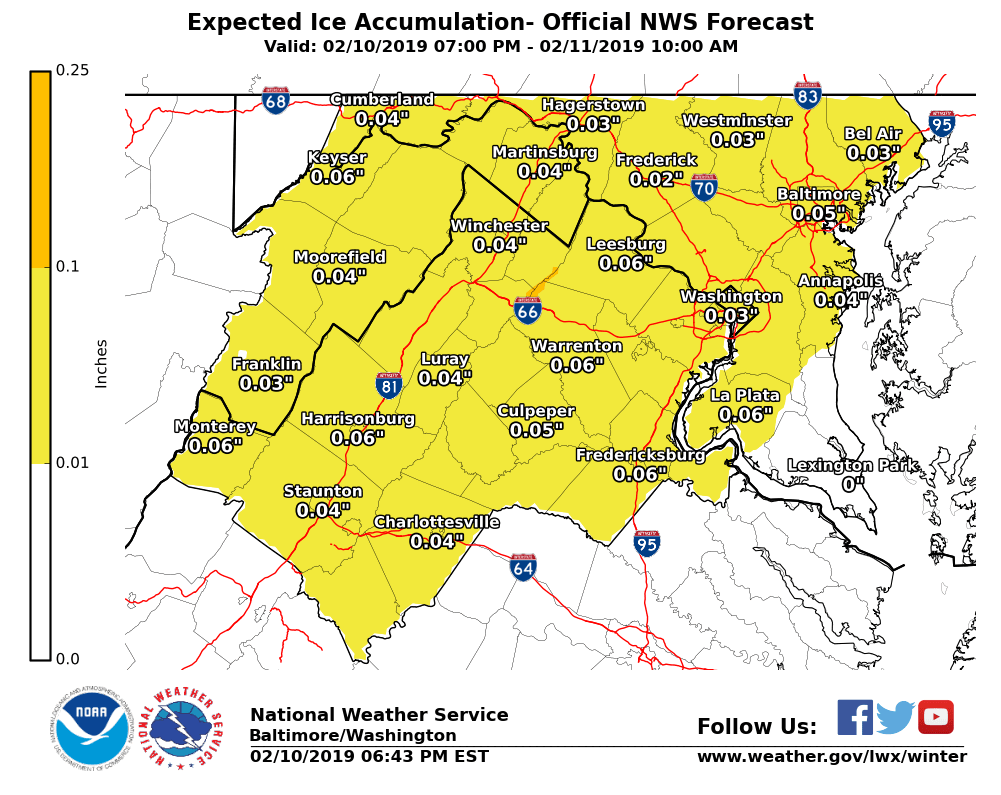 Wintry mix could impact Monday morning commute | Weather | insidenova.com