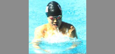 Kent Gardens swimmer Andy Li