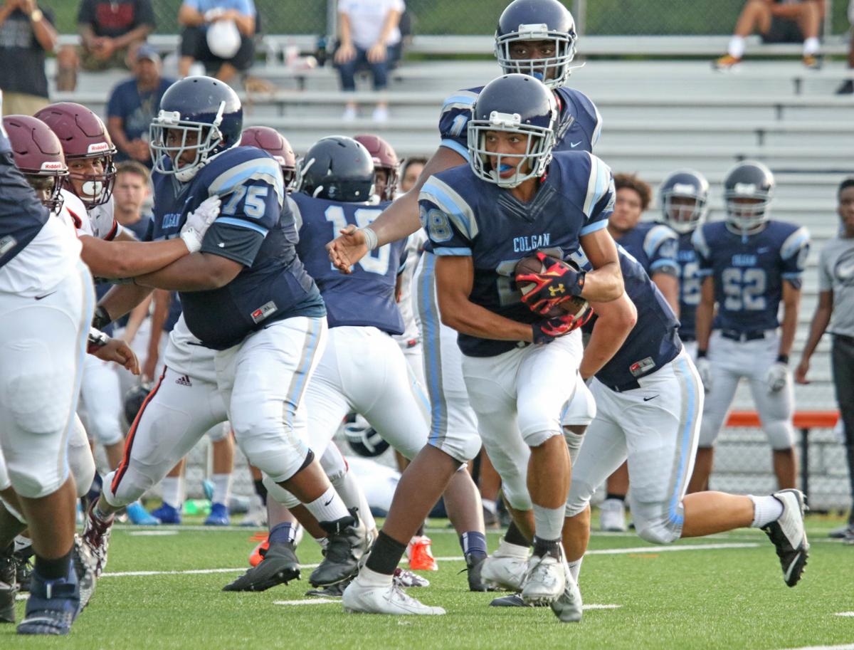 Photos Colgan Mountain View Football Scrimmage Prince William