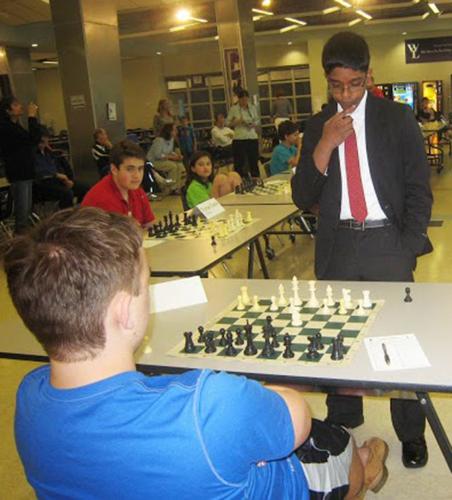 Chess champion keeps lockdown in check