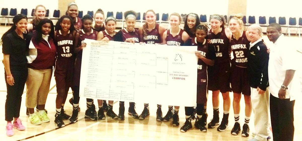 Fairfax Stars girls 15under hoop team wins a national hoop title