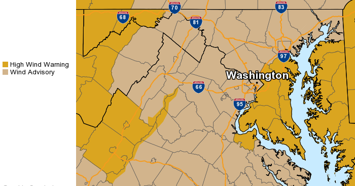 Wind advisory in effect as strong storms move through Monday morning ...