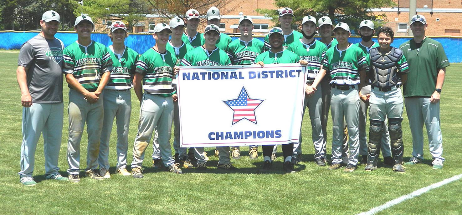 Wakefield High baseball team wins district title Sports