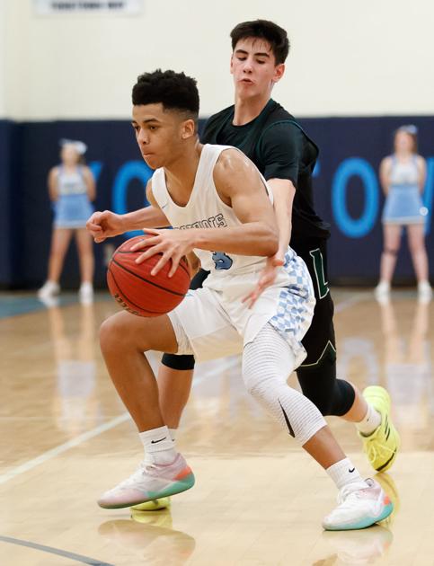 Photos Yorktown Langley Square Off On Basketball Court News