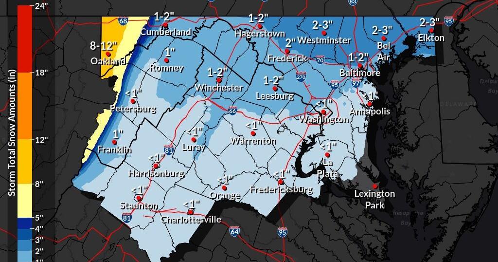 Winter weather advisory in effect; more snow arriving for Northern ...