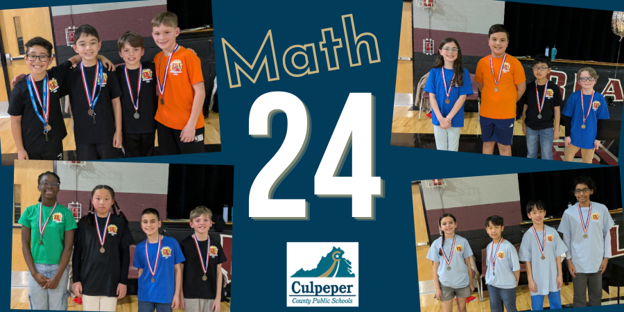 Culpeper students showcase skills at 2026 Math 24 Competition ...