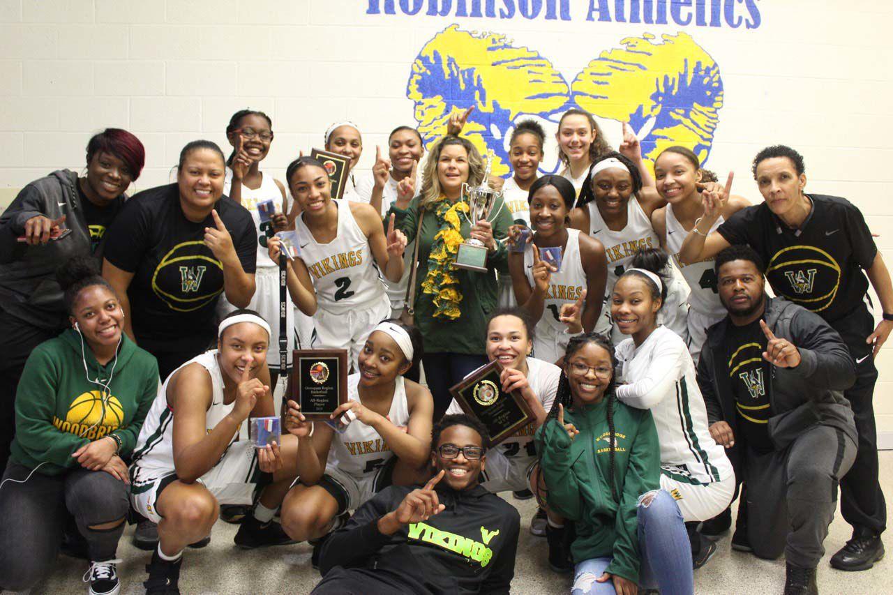 Woodbridge girls basketball rallies from 14 points down to win first