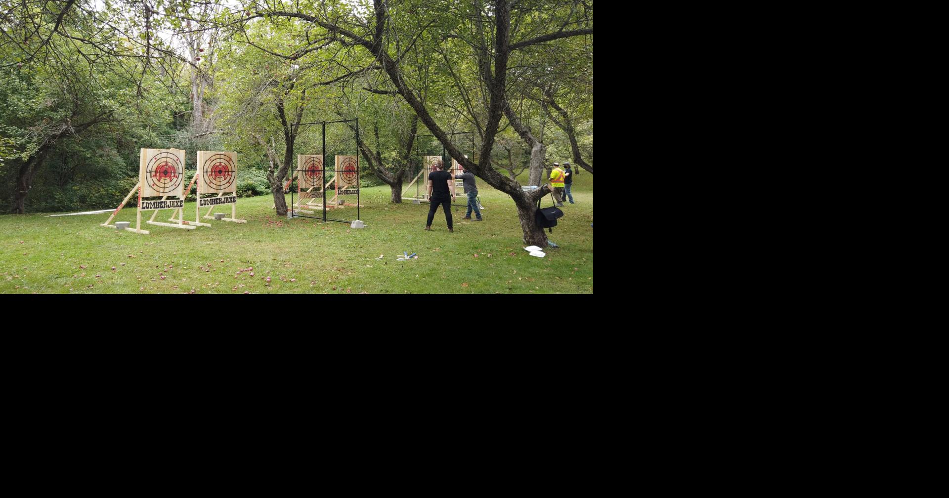 Calabogie Peaks, LumberJaxe Ottawa bring axe throwing to the Ottawa Valley