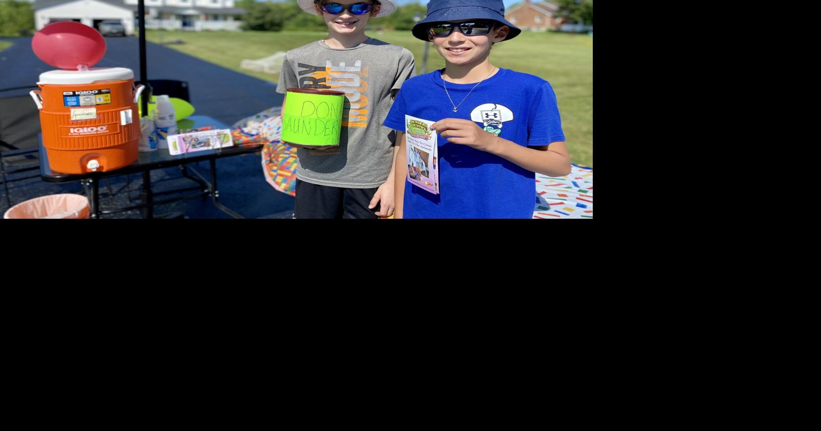 North Grenville boys raise 750 for Saunders Country Critters Zoo and