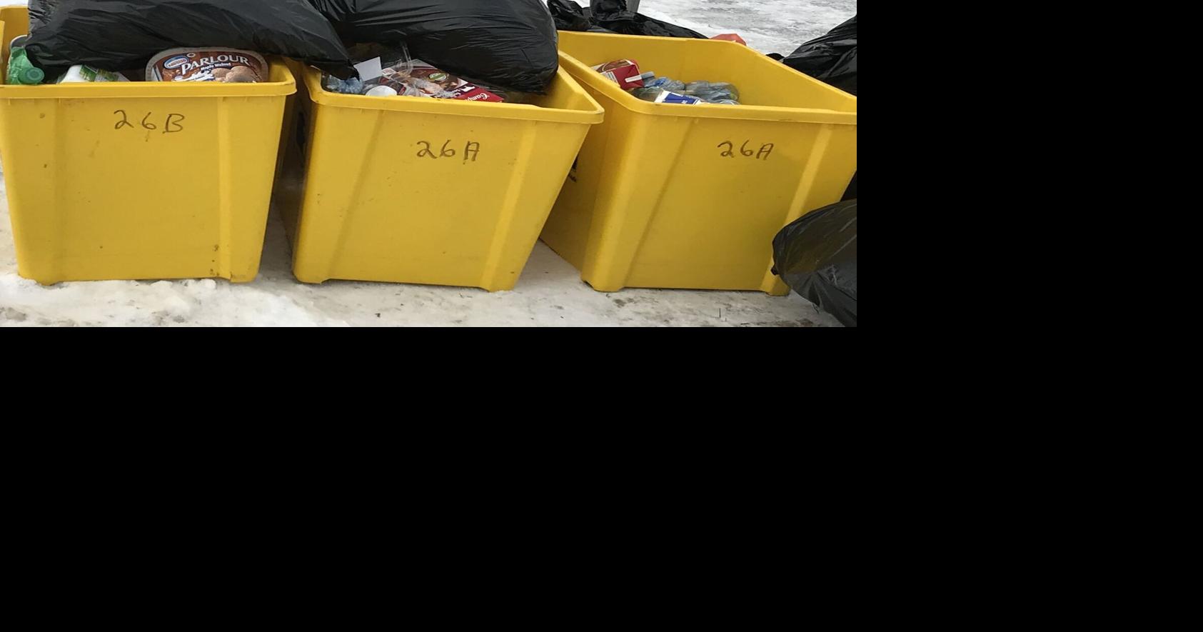 Don’t put garbage bags or recycling bins on snowbanks Town of Smiths Falls