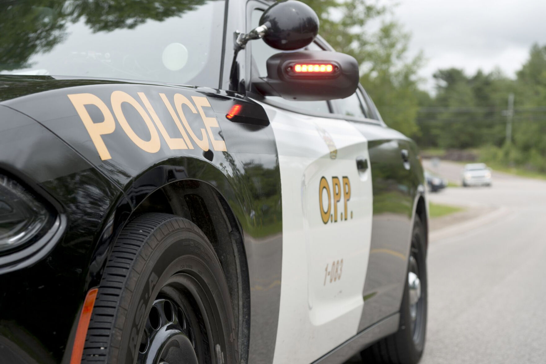 Lost control OPP investigating fail to remain collision on Jasper