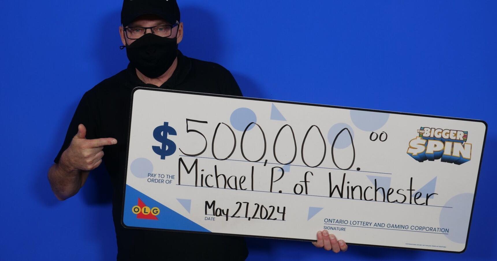 Winchester lottery player spins big prize - Vimarsana News