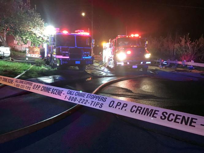 Firefighters battle house fire in Almonte