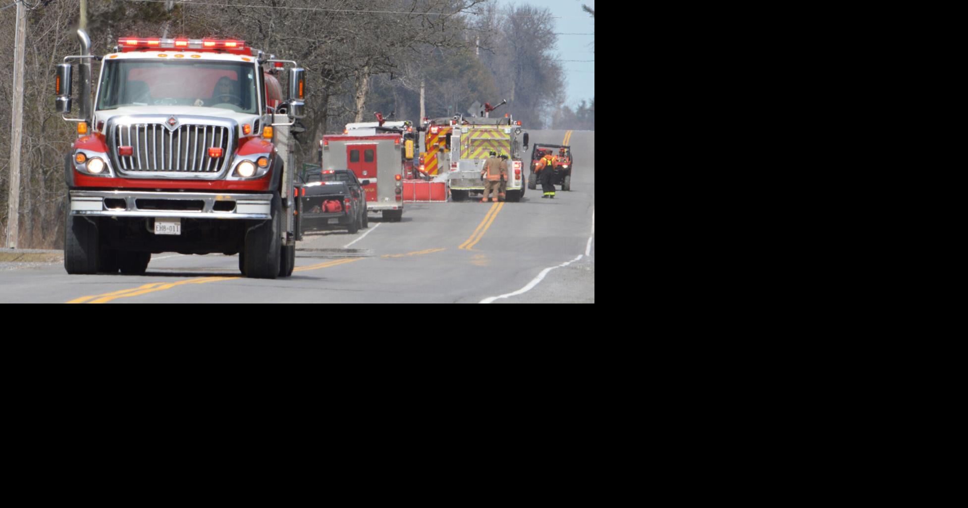 Barn destroyed in McNab/Braeside fire
