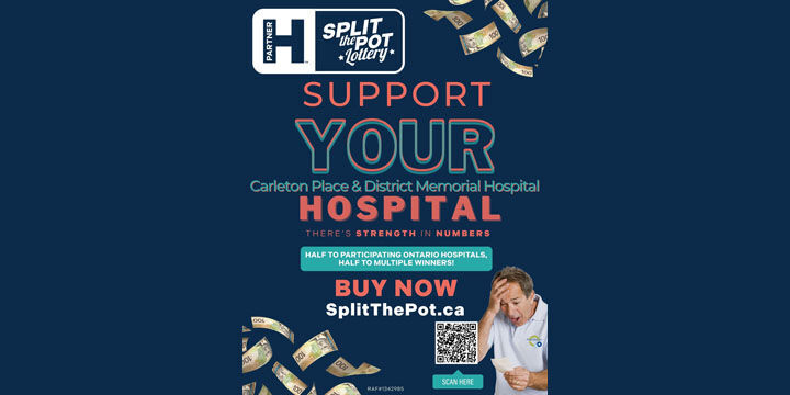 Carleton Place hospital foundation participating in Split the Pot