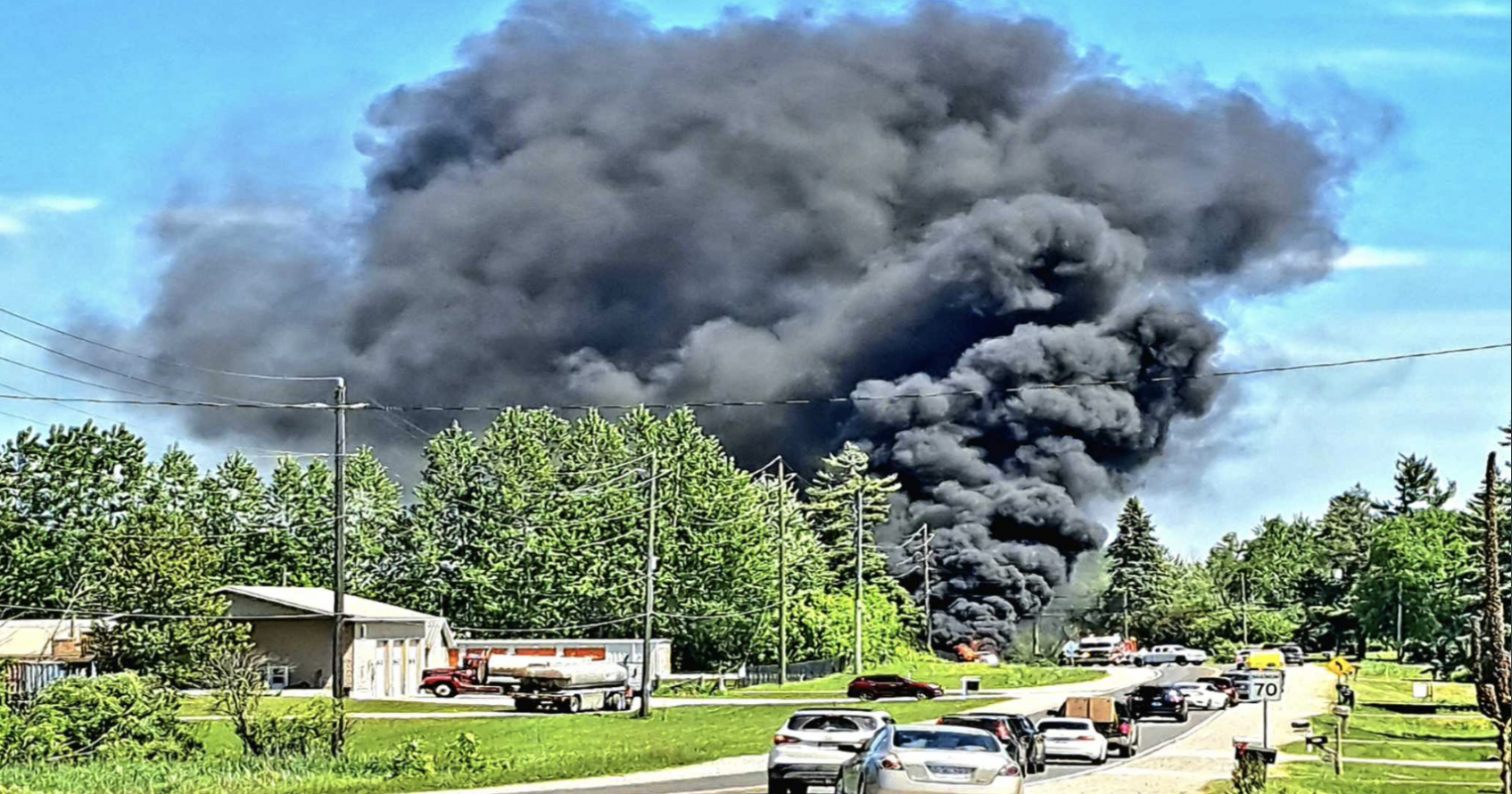 Firefighters respond to truck on fire outside Smiths Falls - Vimarsana News
