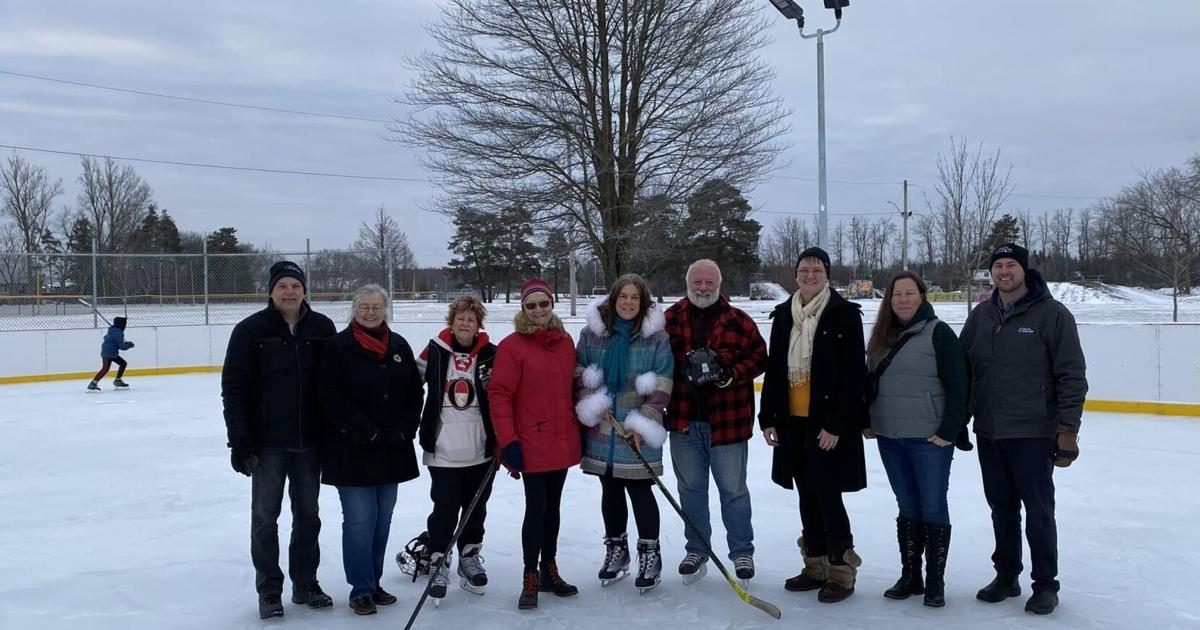Martin Grove Rink North Grenville’s first refrigerated outdoor rink now open