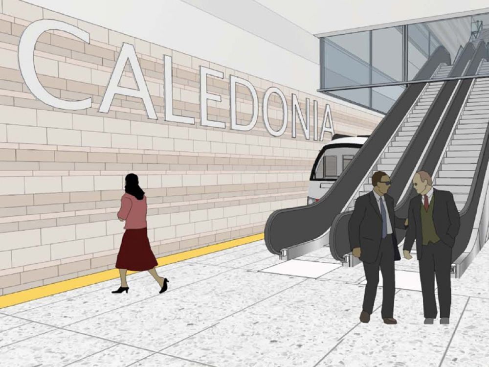 Crosstown project gets good reviews at Caledonia station open house