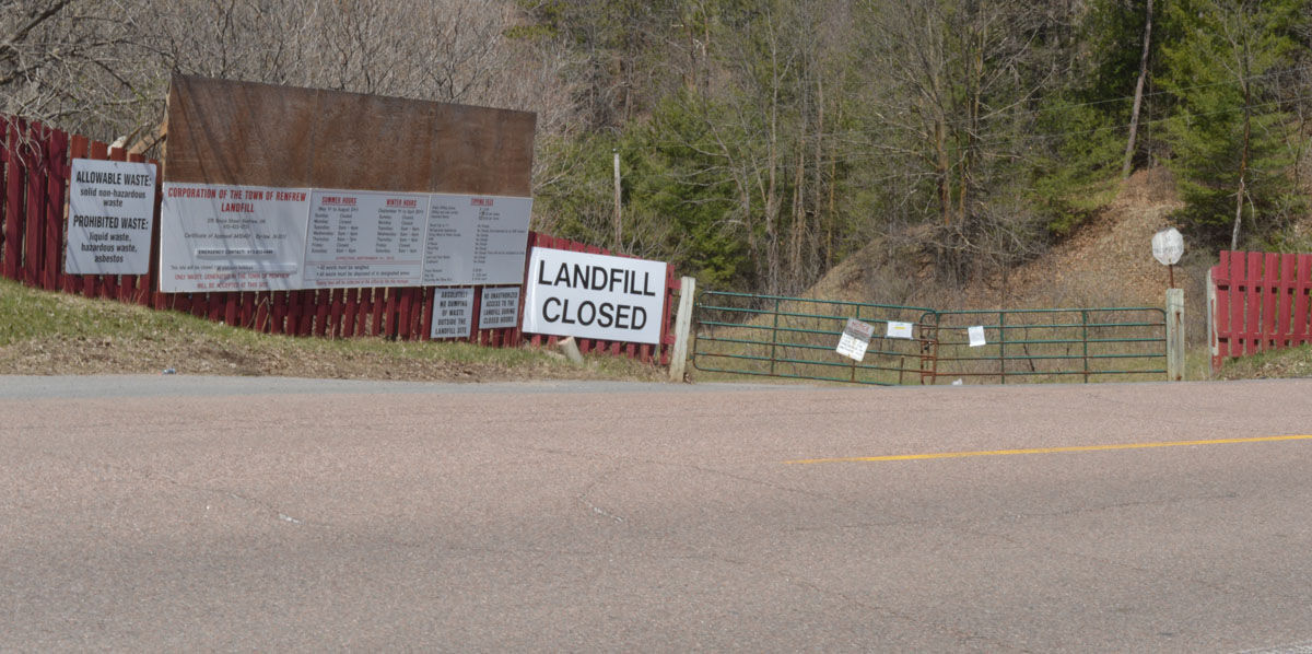 What is the status of Renfrew County landfill sites