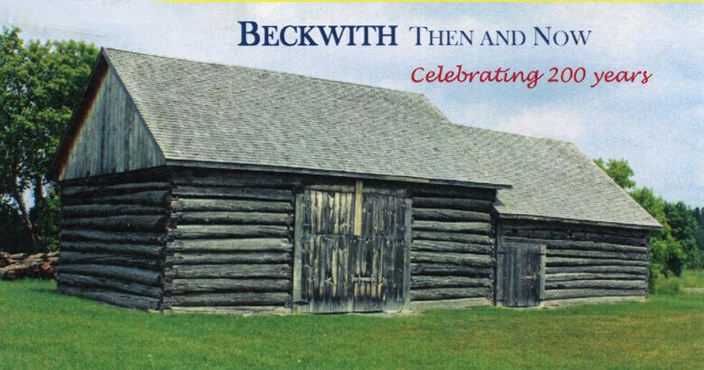 Beckwith to launch 200th anniversary book, foreword by governor general