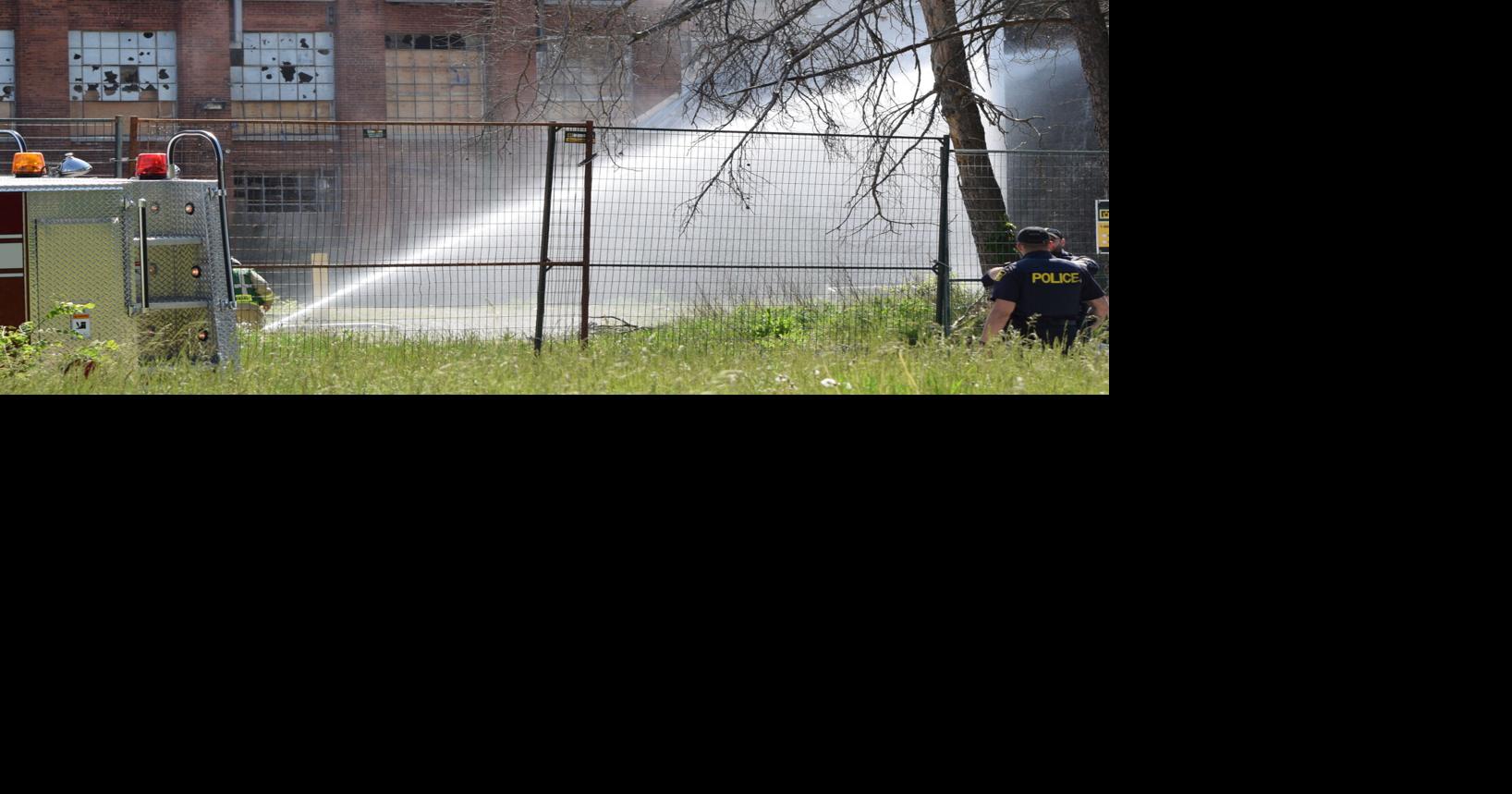 Fire breaks out at former Hawthorne Mill in Carleton Place
