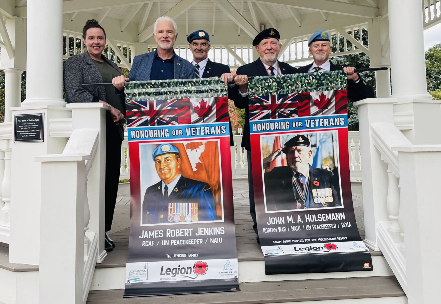 Veterans recognized with banner program in Smiths Falls