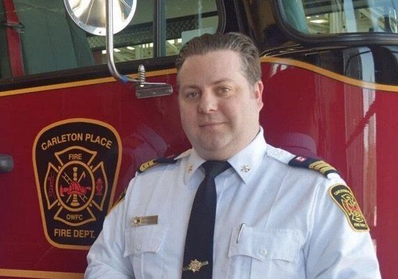 Carleton Place Fire Department Assistant Fire Chief Matt Anderson