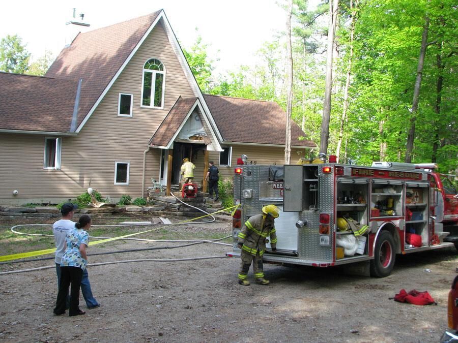Neighbours save cottage home