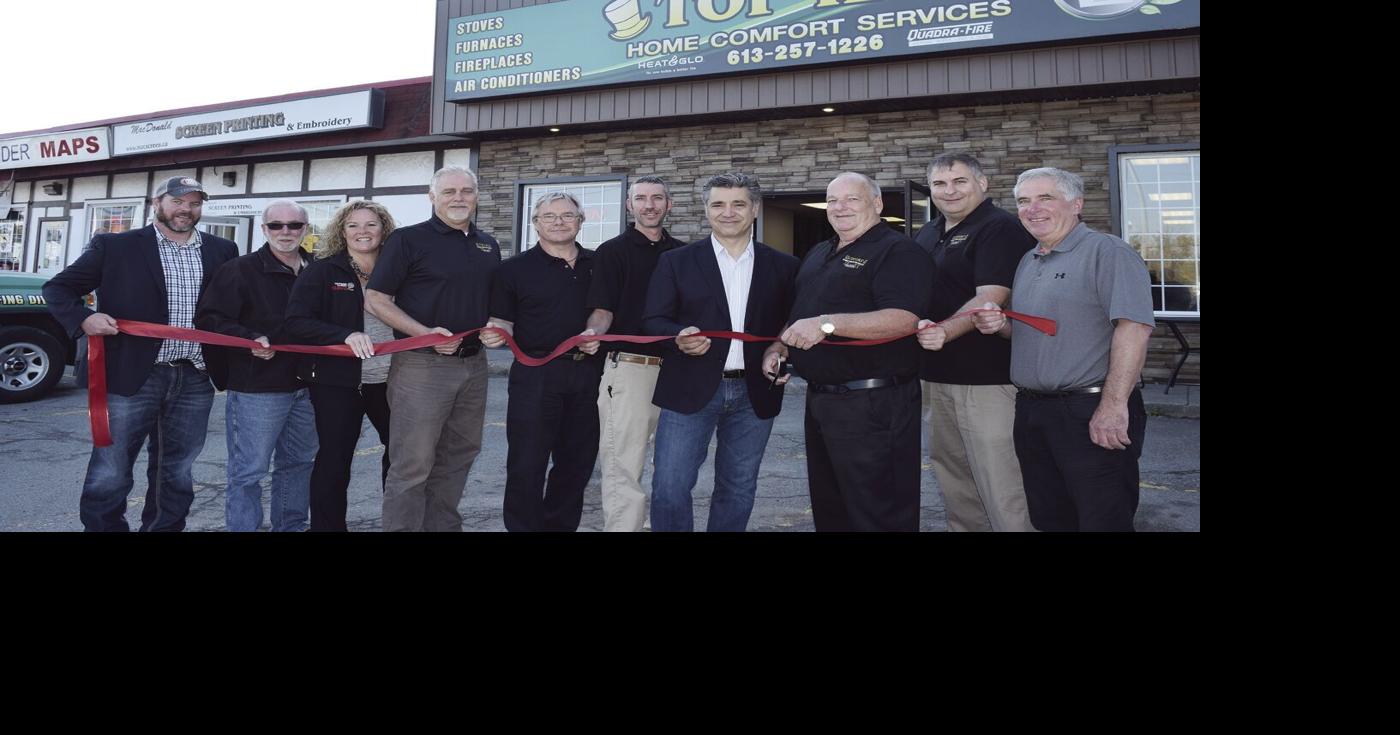 Top Hat Home Comfort Services opens Carleton Place showroom