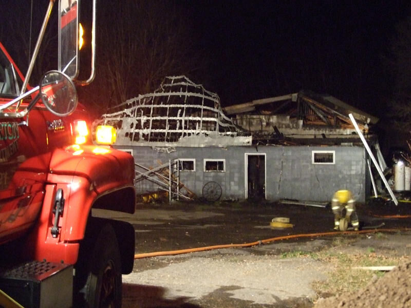 Fire in Horton Township