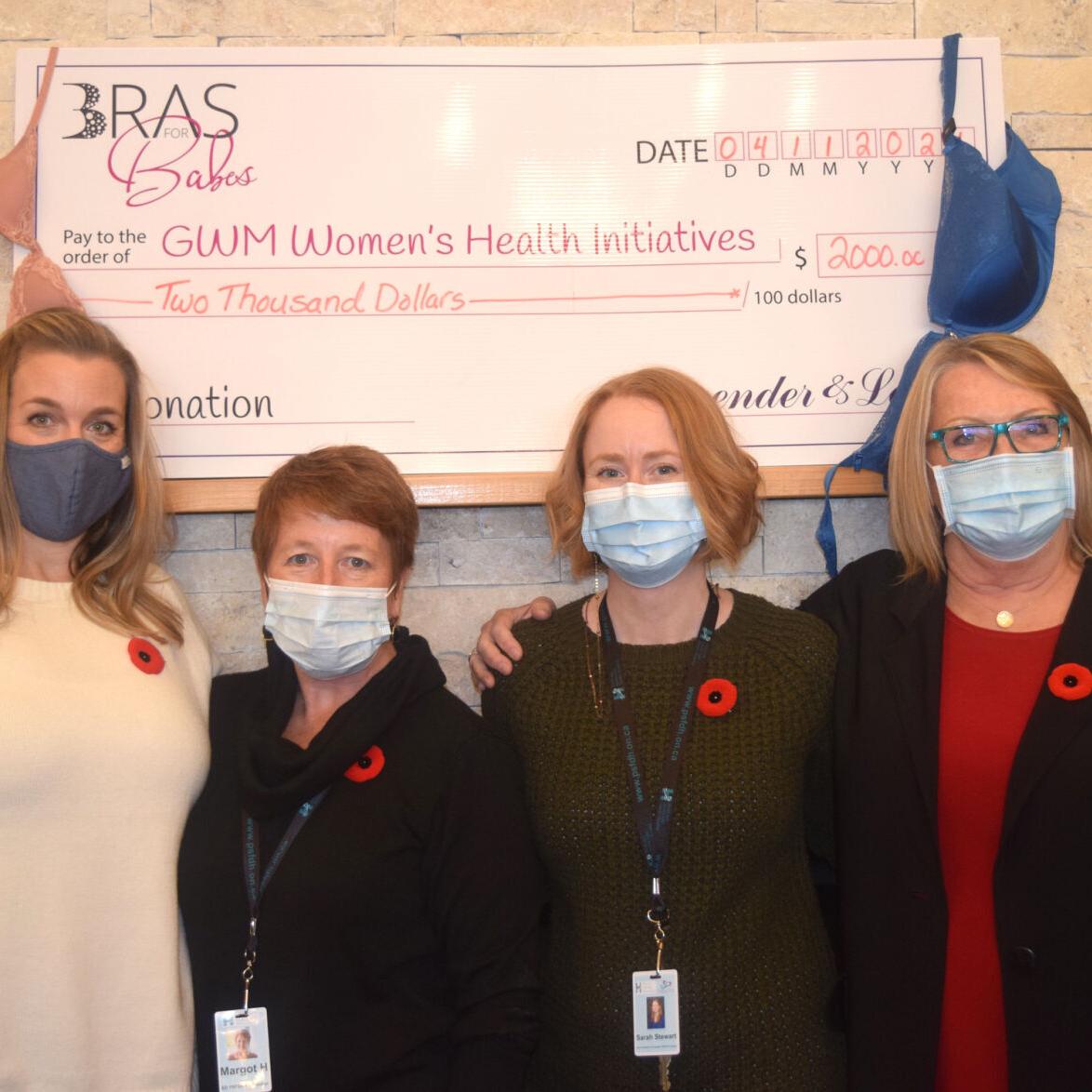 Bras for Babes Raises $1250 for Women's Health Initiatives at PSFDH - Perth  & Smiths Falls District Hospital Foundation