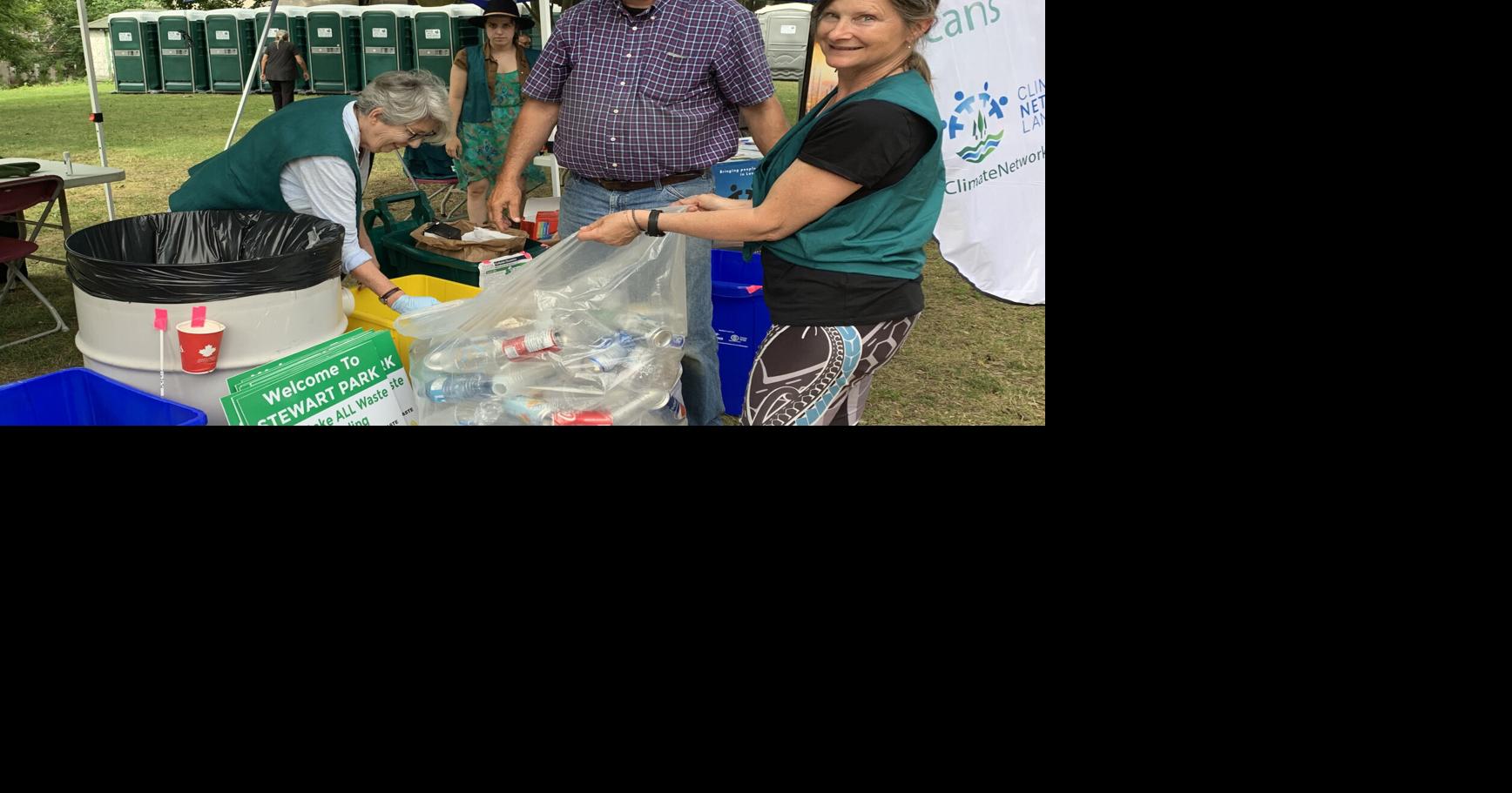 Climate Network Lanark diverted waste from festival