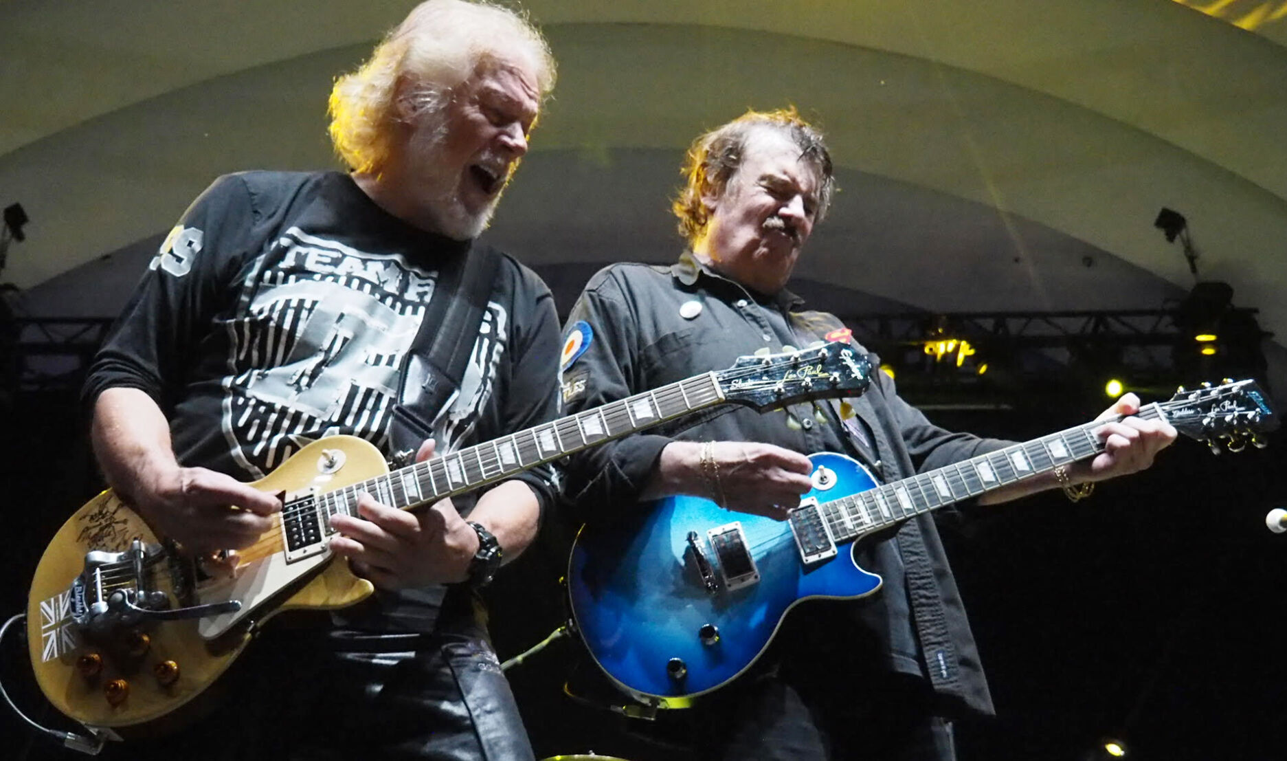 Canadian music legends Randy Bachman and Burton Cummings reunite