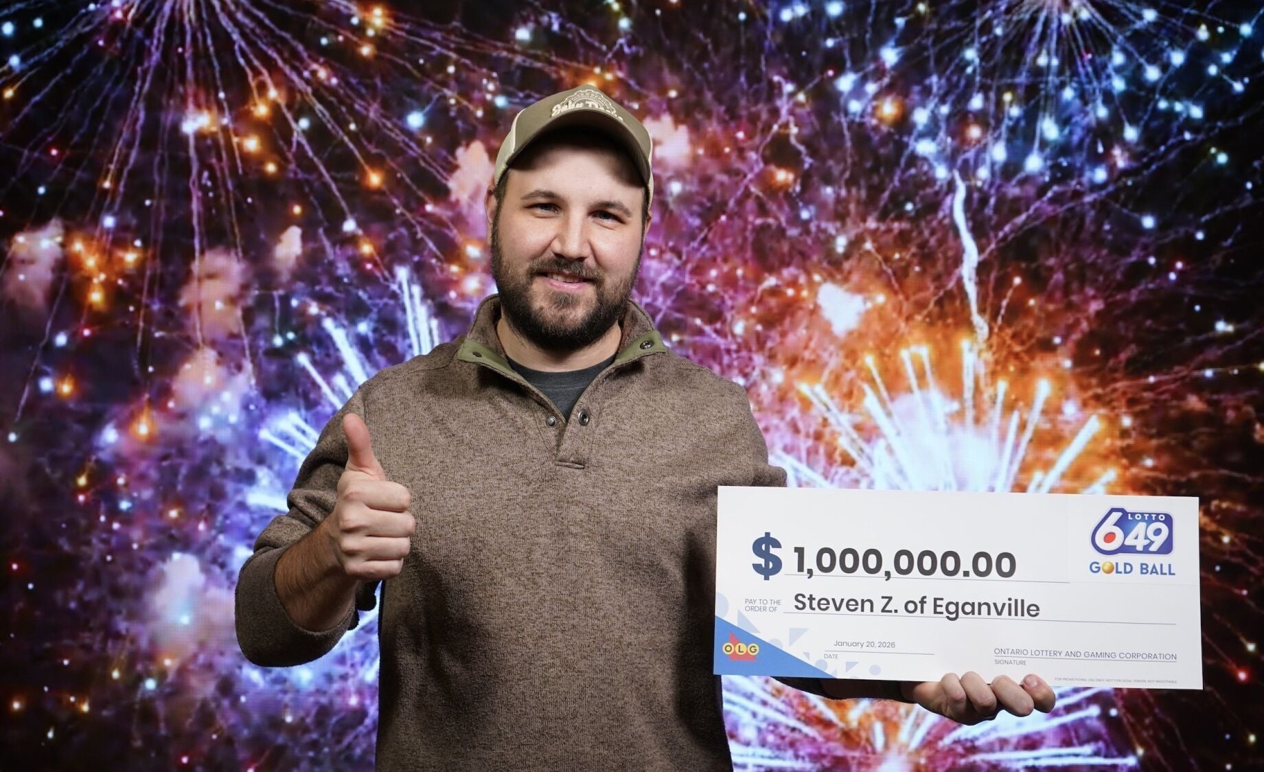 Renfrew County resident, 33, wins $1 million with Lotto 6-49