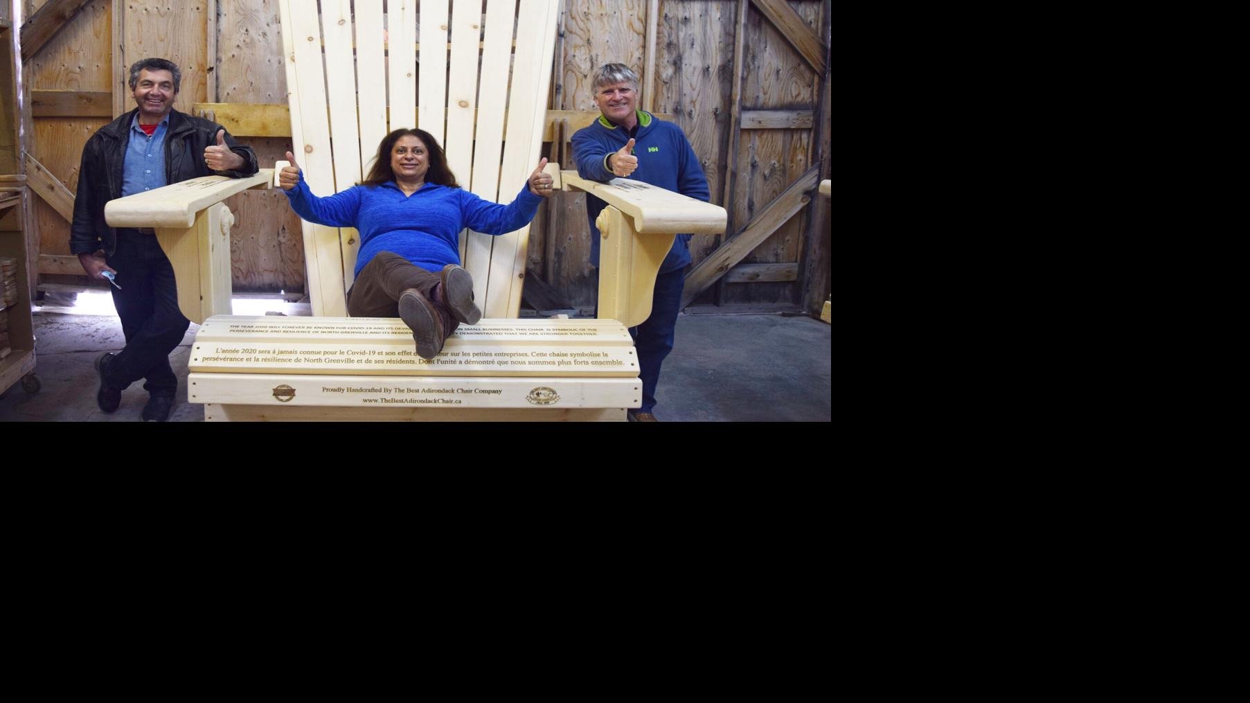 Making a Giant Adirondack Chair
