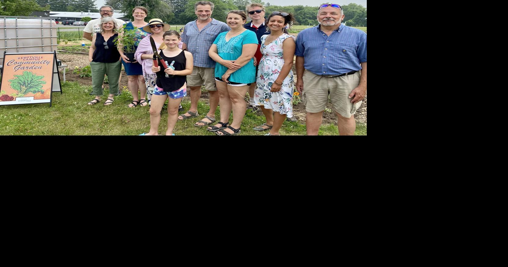 Community garden opened at Kemptville Campus