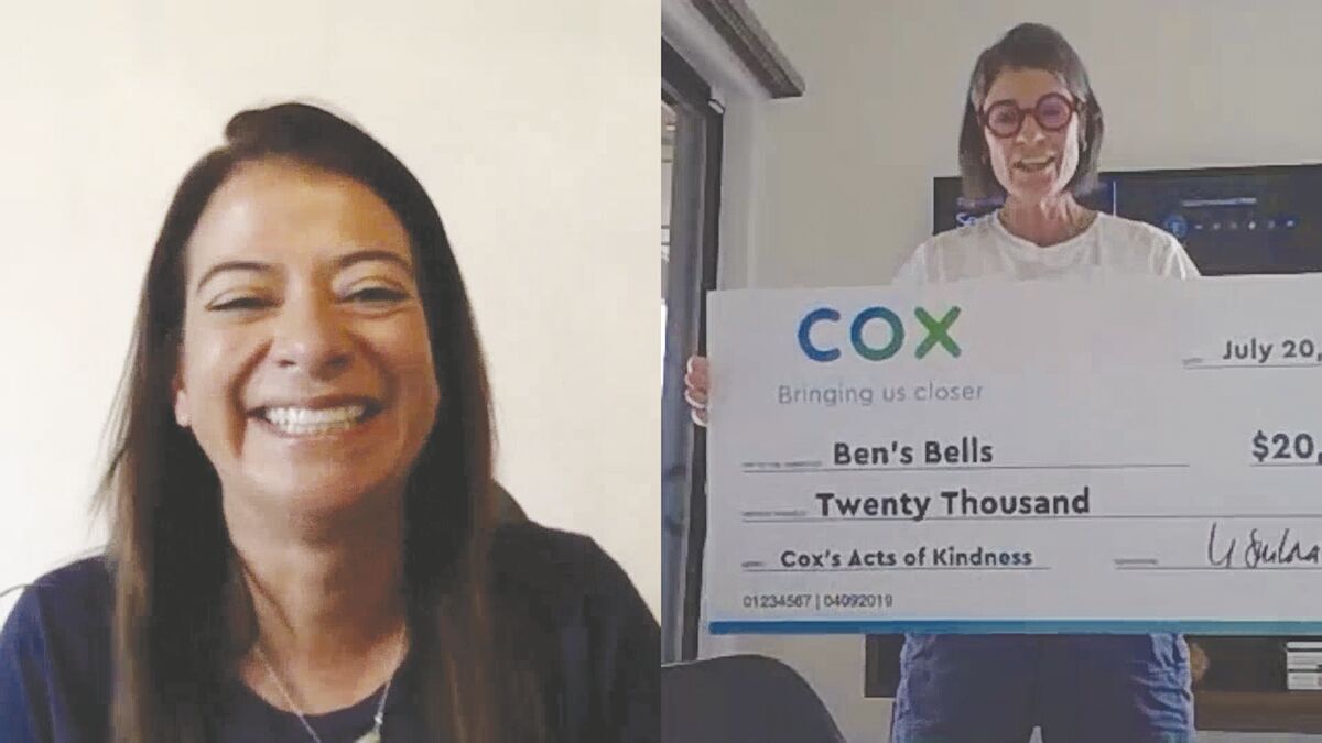 In Act of kindness, Cox gives $20K to Ben's Bells | Business