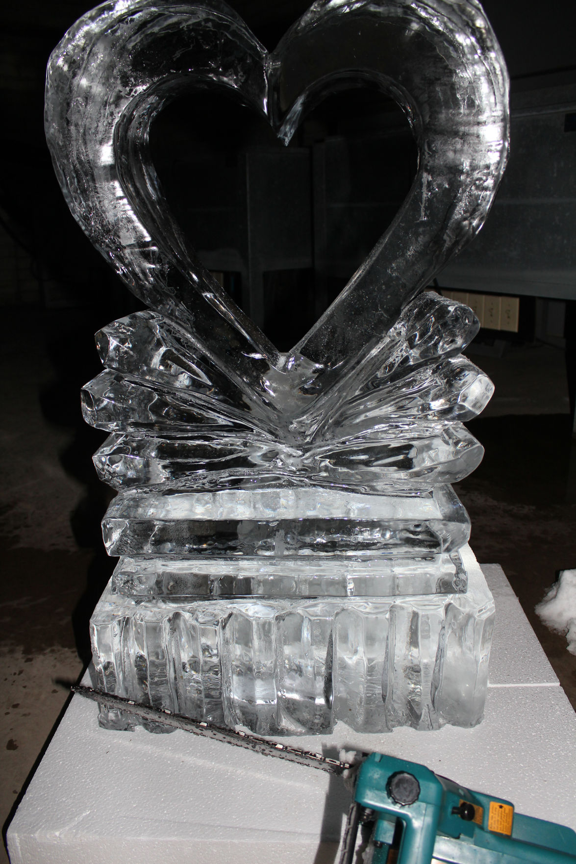 Ice art temporary work that makes forever memories News