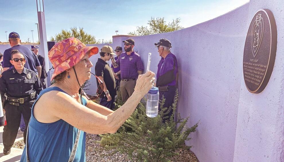 New medallion honors Purple Heart recipients