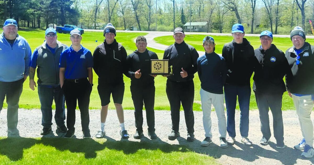 Huge surge at NSL championship meet propels Oscoda golf to league title